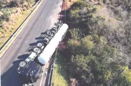 Inqu&eacute;rito apura dano com derramamento de 45 mil litros de &oacute;leo diesel em rodovia