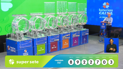 Veja as dezenas sorteadas hoje pela Lotomania, Quina, Super Sete e mais