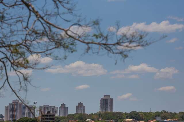 &Uacute;ltima sexta-feira da primavera tem sol e chance de pancadas de chuva