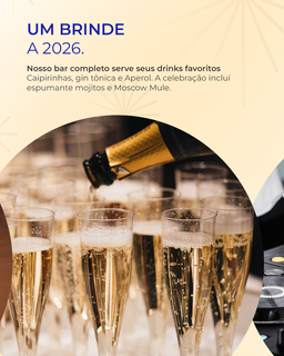 R&eacute;veillon no Novotel traz virada de ano com ceia elaborada e open bar