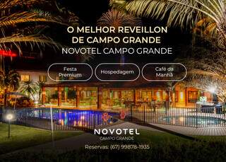 R&eacute;veillon no Novotel traz virada de ano com ceia elaborada e open bar