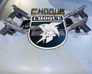 Armas furtadas na casa de procurador no Villas Damha s&atilde;o recuperadas