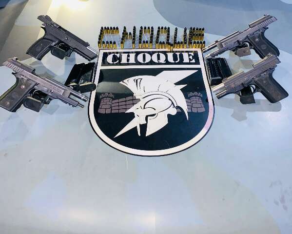 Armas furtadas na casa de procurador no Villas Damha s&atilde;o recuperadas