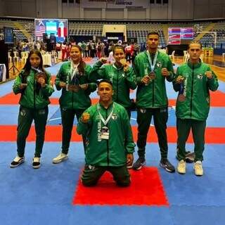 Atletas de MS conquistam 7 medalhas no Pan-Americano de Kickboxing