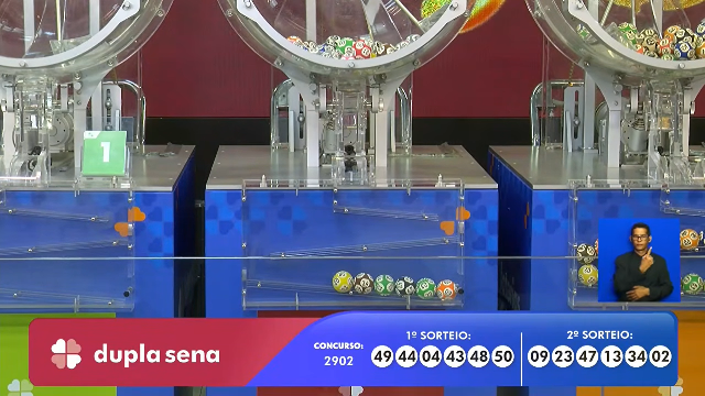 Veja as dezenas sorteadas hoje na Dupla Sena, Lotof&aacute;cil, Quina e mais