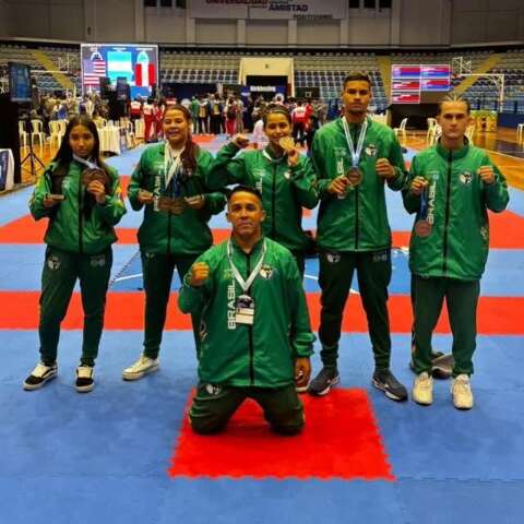 Atletas de MS conquistam 7 medalhas no Pan-Americano de Kickboxing