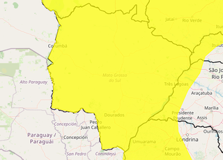 Meteorologia emite alerta de tempestade para todo MS neste Natal