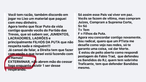 Deputado registra not&iacute;cia-crime na PF ap&oacute;s fala sobre &ldquo;exterm&iacute;nio&rdquo; de petistas