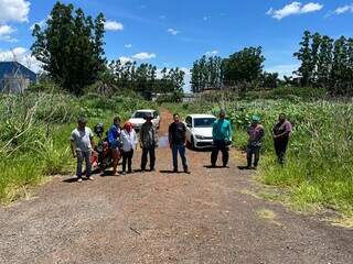 Ind&iacute;genas acampam em &aacute;rea de polo empresarial em Campo Grande