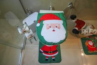 Casa ganhou neve para encantar noite de Natal no Rita Vieira 