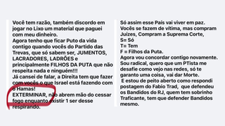 Deputado registra notícia-crime na PF após fala sobre “extermínio” de petistas Deputado registra notícia-crime na PF após fala sobre “extermínio” de petistas