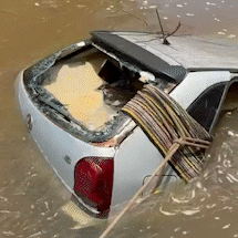 Comerciante morre afogado ap&oacute;s carro cair no Rio Miranda