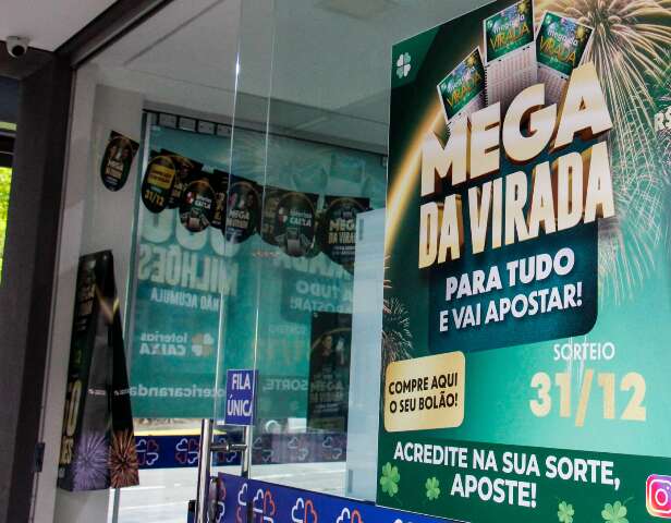 Na Capital, 70% das apostas na Mega da Virada s&atilde;o em bol&otilde;es 