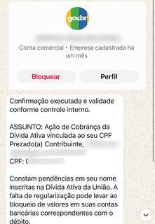 Receita Federal alerta para golpe que simula cobran&ccedil;a de d&eacute;bitos com a Uni&atilde;o