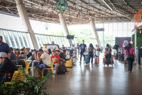 Passageiros usam Campo Grande como ponto de conex&atilde;o em viagens de fim de ano
