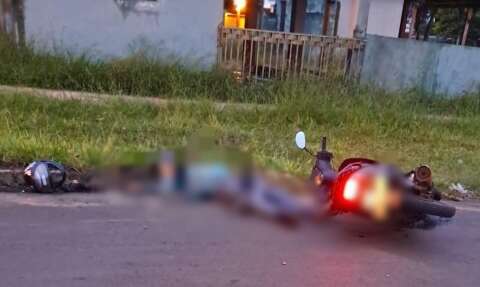 Motociclista &eacute; executado a tiros em cruzamento na fronteira