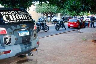 Foragido morre em confronto com o Choque após perseguição no Aero Rancho Foragido morre em confronto com o Choque após perseguição no Aero Rancho