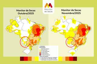 Seca se expandiu e atingiu maior n&iacute;vel de intensidade no ano em MS