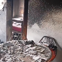 Inc&ecirc;ndio em apartamento destr&oacute;i sala e mata gato carbonizado no Pioneiros