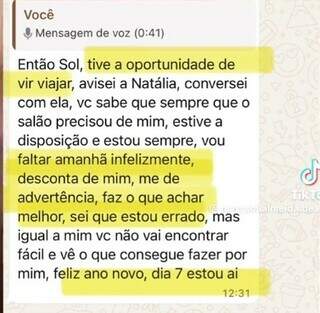 Funcion&aacute;rio falta para viajar, &eacute; demitido e desabafo da patroa viraliza