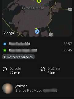 Adolescente pula de carro de aplicativo em movimento ap&oacute;s tentativa de sequestro