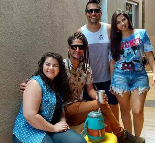 Viciado em tereré, Cristiano transformou ritual em tatuagem Viciado em tereré, Cristiano transformou ritual em tatuagem