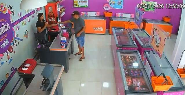 Homem finge comprar picol&eacute; e anuncia assalto em sorveteria no S&atilde;o Jorge da Lagoa