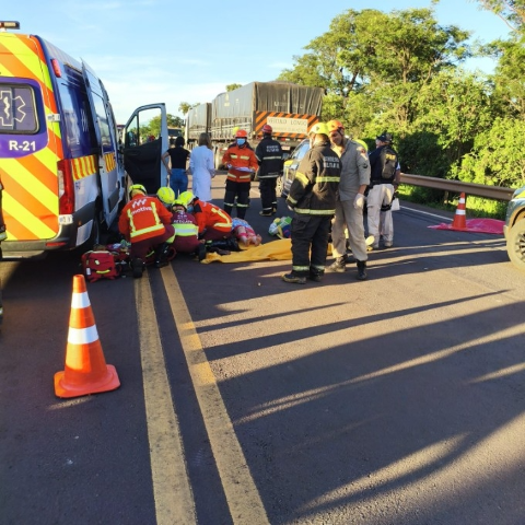 N&uacute;mero de feridos em acidente na BR-163 sobe para 12