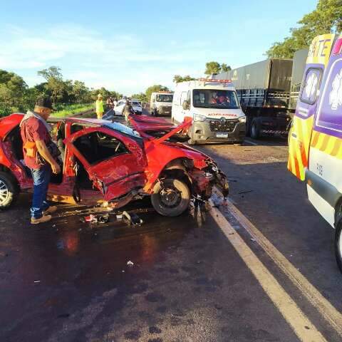 Mulher que morreu em acidente tinha 47 anos e voltava de viagem com a fam&iacute;lia