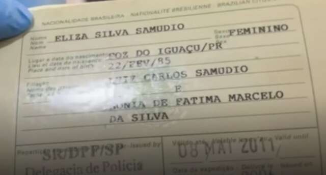 Passaporte localizado em Portugal havia sido perdido por Eliza Samudio em 2007