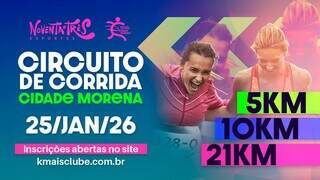 Campo Grande realiza 1&ordm; circuito de rua homologado em MS