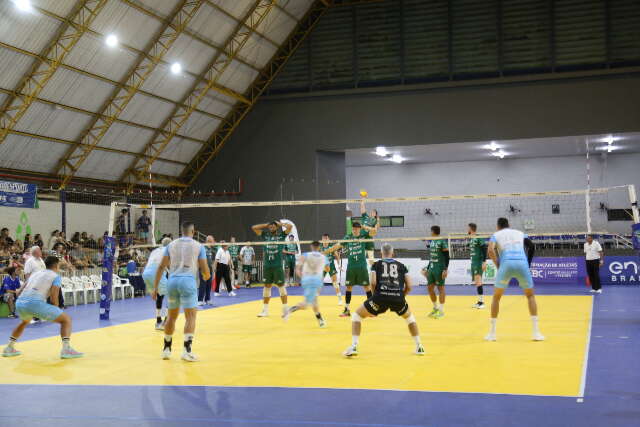 No tie-break, time de MS sofre derrota em casa pela Superliga B