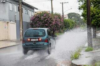 Campo Grande lidera volume de chuva em Mato Grosso do Sul nas &uacute;ltimas 24 horas