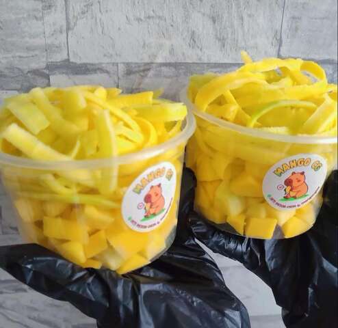 Tendência nas redes, manga verde temperada chegou a Campo Grande 