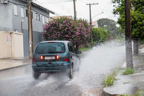 Campo Grande lidera volume de chuva em Mato Grosso do Sul nas &uacute;ltimas 24 horas