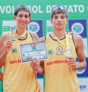 Dupla de MS disputa vaga nas Olimpíadas da Juventude em camp no Rio Dupla de MS disputa vaga nas Olimpíadas da Juventude em camp no Rio