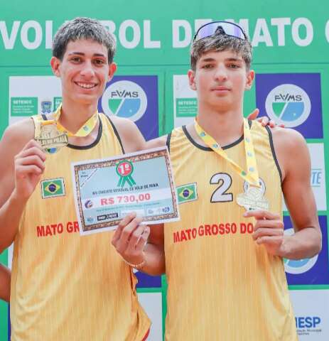 Dupla de MS disputa vaga nas Olimp&iacute;adas da Juventude em camp no Rio