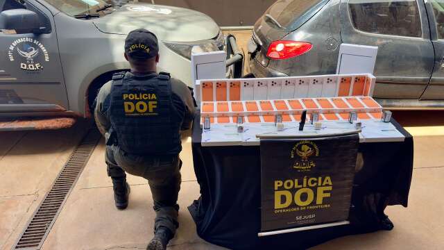 Casal &eacute; preso com R$ 500 mil em iPhones e canetas emagrecedoras