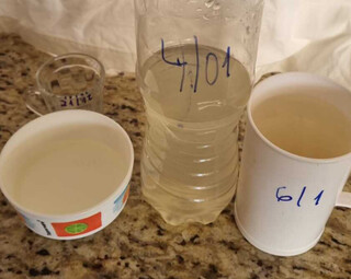 Moradora relata tr&ecirc;s epis&oacute;dios de &aacute;gua suja em pouco mais de duas semanas