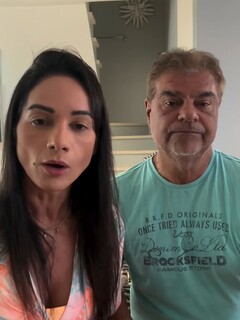 Nas redes sociais, esposa pergunta e senador responde 