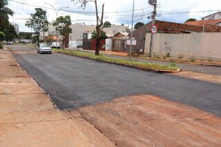 Trechos da Rachid Neder s&atilde;o liberados ap&oacute;s recupera&ccedil;&atilde;o do asfalto danificado