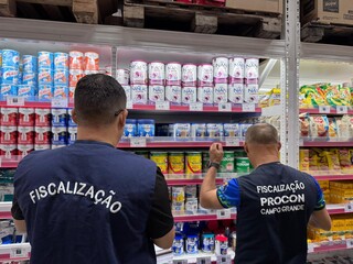 Procon fiscaliza venda de f&oacute;rmulas infantis da Nestl&eacute; em Campo Grande