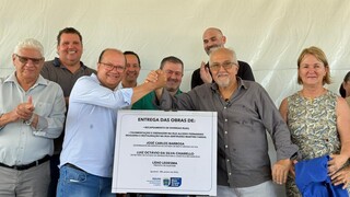 Governo entrega R$ 37,3 milh&otilde;es em obras em Iguatemi e Tacuru