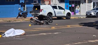 Câmera registra atropelamento que matou paraguaio no Centro de Ponta Porã Câmera registra atropelamento que matou paraguaio no Centro de Ponta Porã