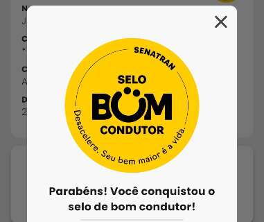 Voc&ecirc; possui o selo de &ldquo;Bom Condutor&rdquo; na CNH?