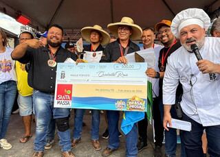 Em churrasco ancestral, grupo de MS vence com melhor panceta do Brasil