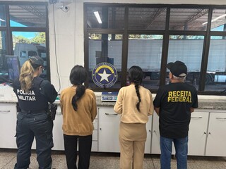 Jovens bolivianas s&atilde;o presas transportando 204 c&aacute;psulas de coca&iacute;na no est&ocirc;mago