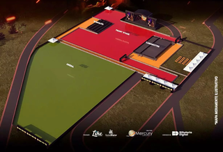 Produtora vistoria aut&oacute;dromo de Campo Grande para show do Guns N' Roses 