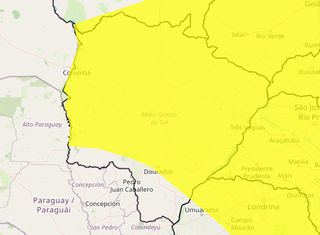 Calor e possibilidade de chuva isolada marcam o dia em MS