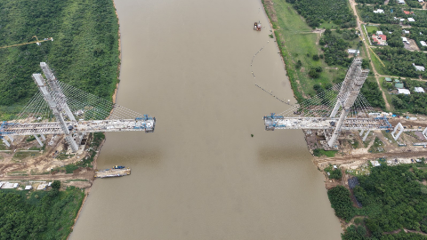 Conex&atilde;o hist&oacute;rica: Ponte Bioce&acirc;nica ser&aacute; unida fisicamente no fim de maio